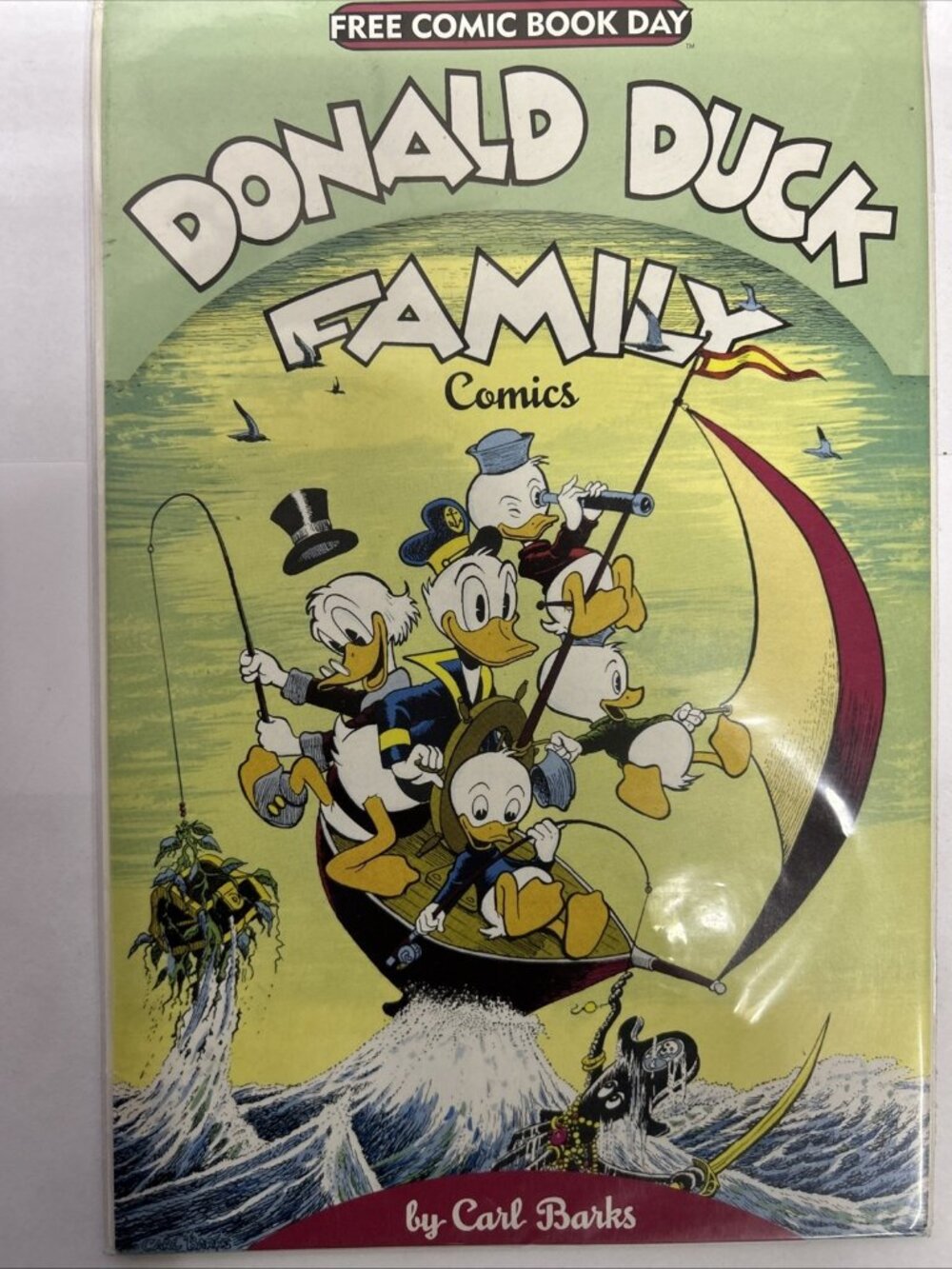 Carl Barks Comic Book Donald Duck Family Free Comic Book Day Comic Book - Picture 2 of 2